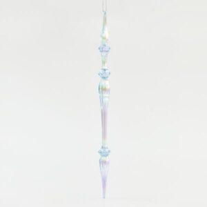 ACRYLIC STALACTITE TRANSPARENT BLUE