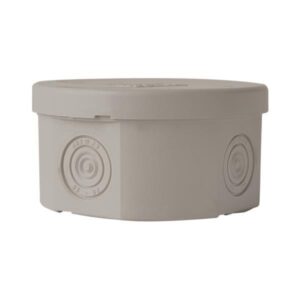 JUNCTION BOX Φ80X40 IP65 (002.CS) GREY
