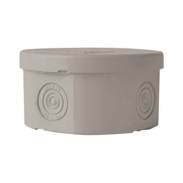 JUNCTION BOX Φ80X40 IP65 (002.CS) GREY