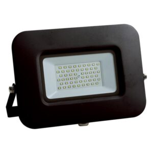 PROJECTOR LED SMD BASE 360° 50W BLACK IP65 4000K PLUS