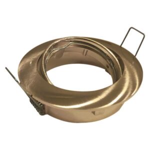 SPOT RECESSED MOVABLE ALUMINUM PAR16 ANTIQUE BRASS