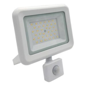 PROJECTOR LED SMD WITH ROTADED MOVEMENT DETECTOR 30W WHITE IP44 4000K PLUS