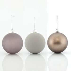 PLASTIC BALL GREY RETRO