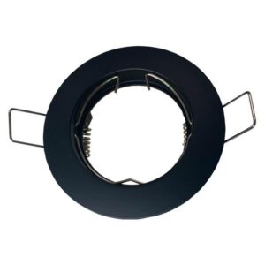 SPOT RECESSED FIXED ALUMINUM GU10 BLACK