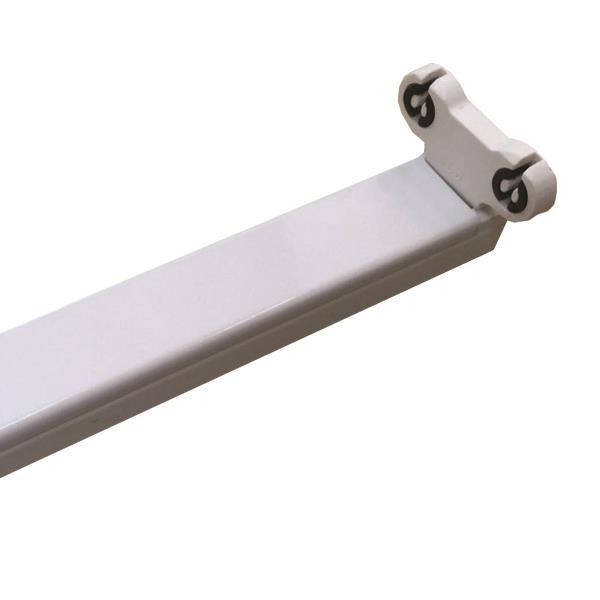 ΦΩΤΙΣΤΙΚΟ ΜΕΤΑΛΛΙΚΟ ΚΕΝΟ SLIM ΓΙΑ LED TUBE 2Χ1.20m ΦΩΤΙΣΤΙΚΟ ΜΕΤΑΛΛΙΚΟ ΚΕΝΟ SLIM ΓΙΑ LED TUBE 2Χ1.20m