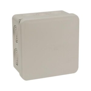 JUNCTION BOX  100Χ100Χ50 IP65 (005.CS) GREY
