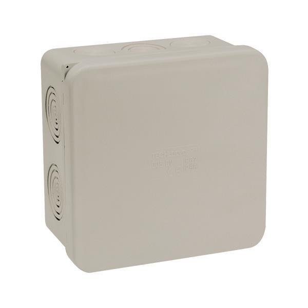JUNCTION BOX  100Χ100Χ50 IP65 (005.CS) GREY
