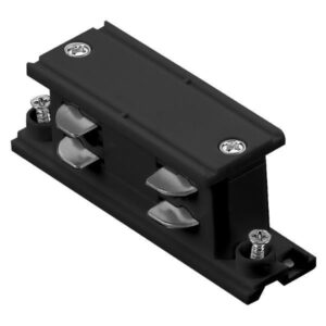 CONJUCTION RAIL RECESSED 4 LINES STRAIGHT BLACK