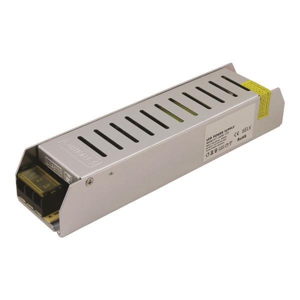 ΤΡΟΦΟΔΟΤΙΚΟ ΜΕΤΑΛΛΙΚΟ SLIM 24V DC 100W IP20 ΤΡΟΦΟΔΟΤΙΚΟ ΜΕΤΑΛΛΙΚΟ SLIM 24V DC 100W IP20