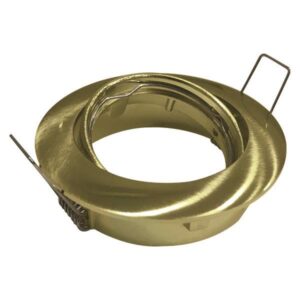 SPOT RECESSED MOVABLE ALUMINUM PAR16 GOLD