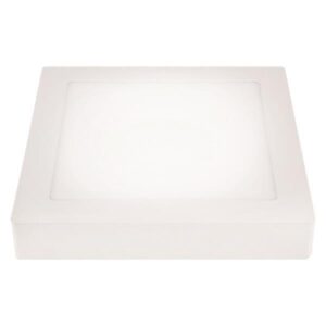 SURFACE MOUNTED LED SLIM LIGHT 120Χ120 6W 4000K WHITE PLUS