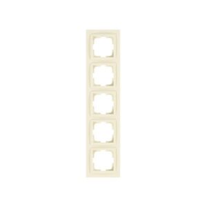 DESPINA 5 GANG FRAME CREAM