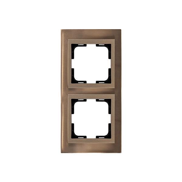 CHROME DOUBLE FRAME BRONZE