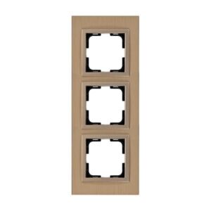STYLE TRIPLE FRAME BRONZE ALUMINIUM