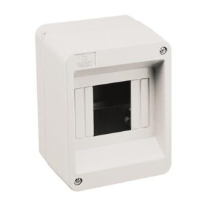 FUSE BOX EXTERNAL 4M IP40 (90.04) GREY