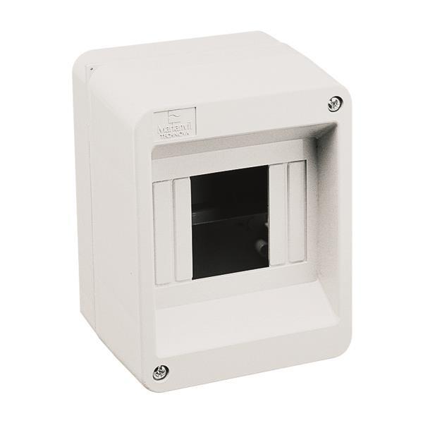 FUSE BOX EXTERNAL 4M IP40 (90.04) GREY