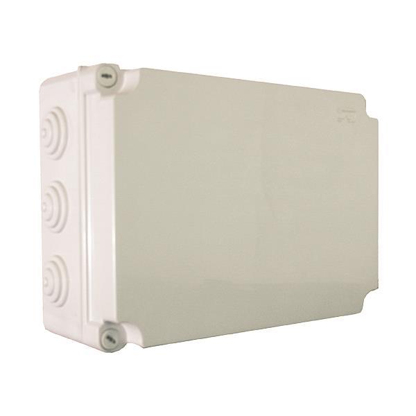 ΚΟΥΤΙΑ ΕΞΩΤΕΡΙΚΑ ΣΤΕΓΑΝΑ 300Χ220Χ120 Μ.Β IP65 (012.Α) ΓΚΡΙ