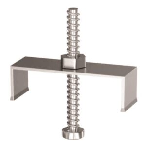 ACCESSORIE SUPPORTING FOR RECESSED RAIL 4 LINES