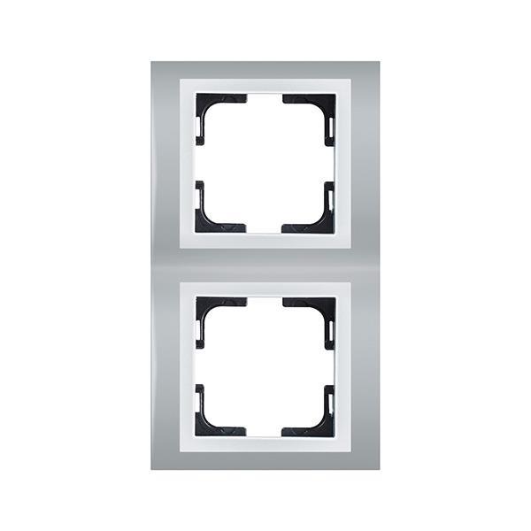 CHROME DOUBLE FRAME CHROME