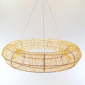 LIGHTED WREATH
