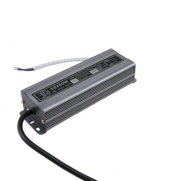 ΤΡΟΦΟΔΟΤΙΚΟ ΜΕΤΑΛΛΙΚΟ 12V DC 60W IP67 ΤΡΟΦΟΔΟΤΙΚΟ ΜΕΤΑΛΛΙΚΟ 12V DC 60W IP67