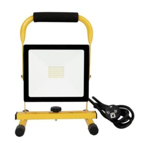 PROJECTOR MOVABLE LED SMD 10W 4000K IP65 BLACK PLUS