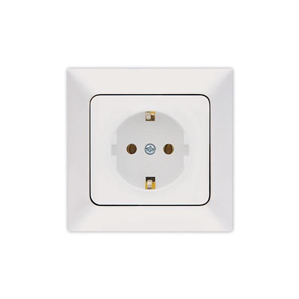 EARTHED SOCKET OUTLET WHITE EARTHED SOCKET OUTLET WHITE