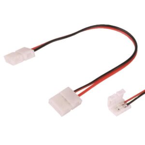 ΦΙΣ LED CONNECTOR ΜΕ ΚΑΛΩΔΙΟ 2 ΕΠΑΦΩΝ 3528  (4