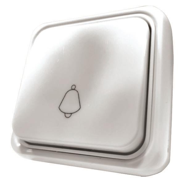 SURFACE MINI BELL PUSH-BUTTON OUTDOOR WHITE IP20 SURFACE MINI BELL PUSH-BUTTON OUTDOOR WHITE IP20