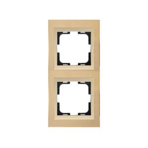 CHROME DOUBLE FRAME GOLD