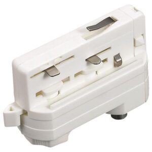 ADAPTOR RAIL 4 WIRE WITH WIRE 2m WHITE