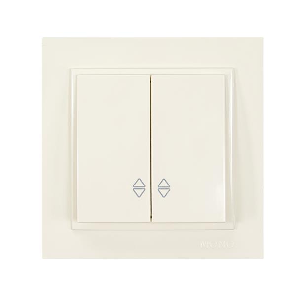 DESPINA 2 GANG 2 WAY SWITCH CREAM DESPINA 2 GANG 2 WAY SWITCH CREAM