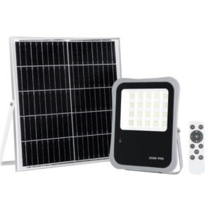PROJECTOR LED SMD SOLAR 200W IP65 4000K BLACK PLUS