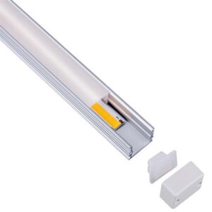 PROFILE EXTERNAL SINGLE 2000*18*13 45° IP65