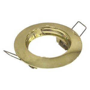 SPOT RECESSED FIXED ALUMINUM PAR16 GOLD