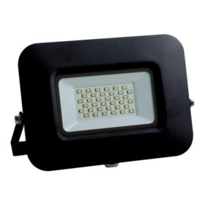 PROJECTOR LED SMD BASE 360° 30W BLACK IP65 3000K PLUS