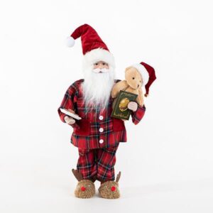 SANTA WITH BEAR