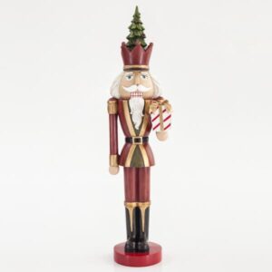 RED SOLDIER HOLDING GIFT BOX