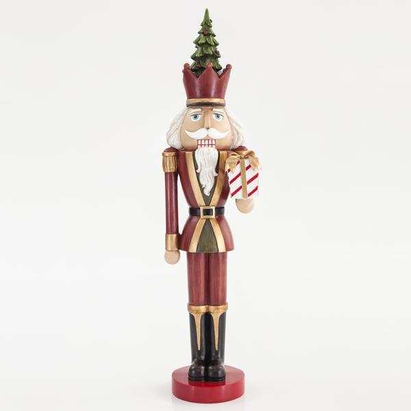 RED SOLDIER HOLDING GIFT BOX RED SOLDIER HOLDING GIFT BOX
