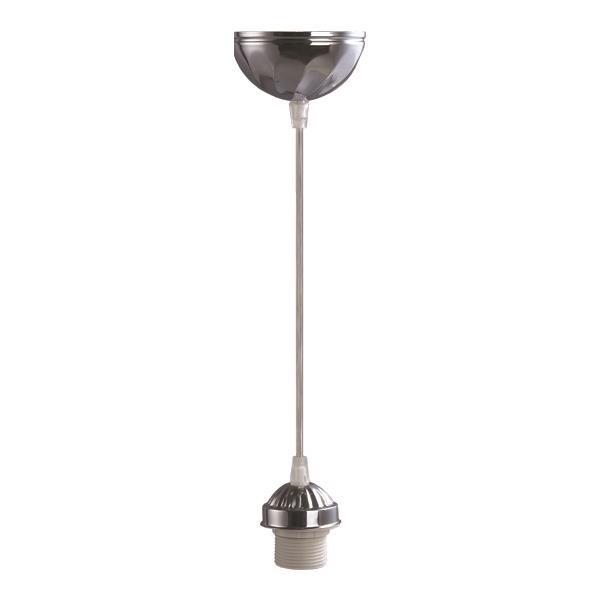 LAMPHOLDER HANGING NICKEL (FOR LIGHTINGS) E27