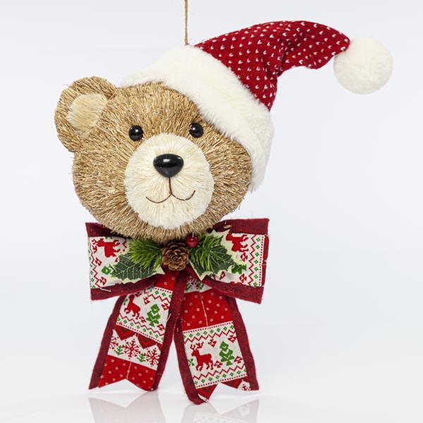 BEAR WITH CAP AND BOW BEAR WITH CAP AND BOW