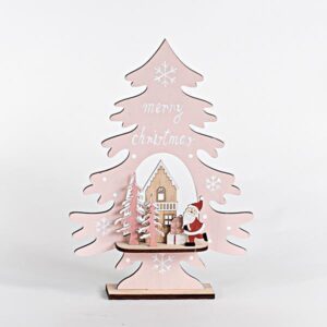 WOODEN TABLE DECORATIVE