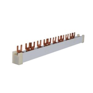 BUSBAR COPPER U TYPE 3P 1m WITH INSULATION