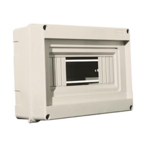 FUSE BOX EXTERNAL 8M IP40 (90.08) GREY
