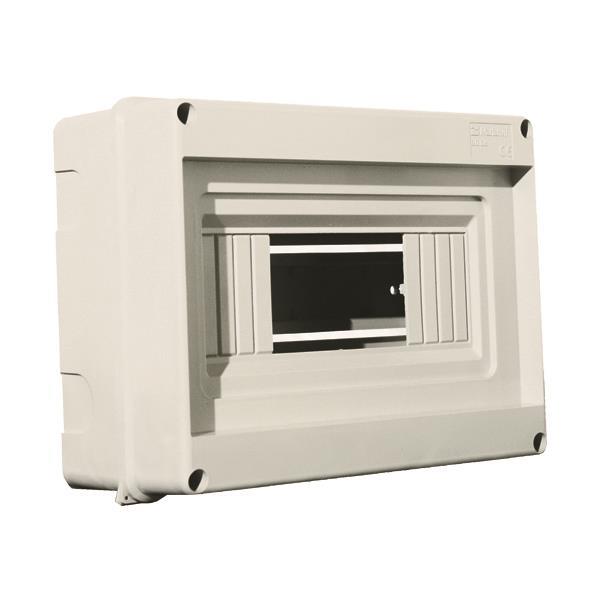 FUSE BOX EXTERNAL 8M IP40 (90.08) GREY