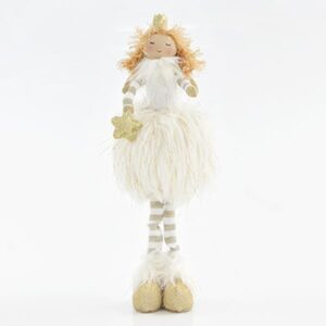 PRINCESS WITH WHITE PON PON SKIRT