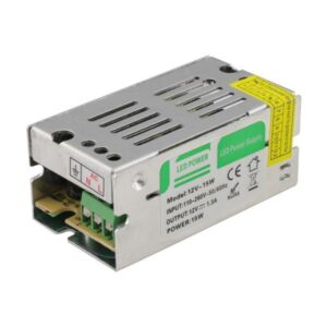 DRIVER METALLIC FOR LED TAPE 12V DC 10W IP20