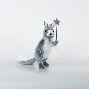 VELVET SQUIRREL WITH MAGIC WAND