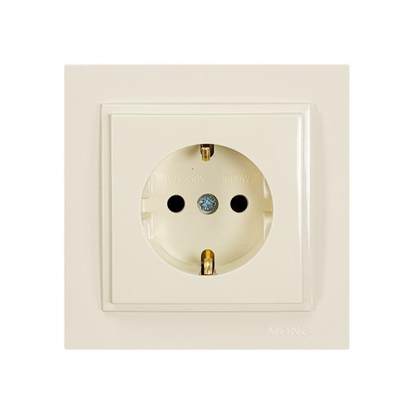 DESPINA CHILDPROOF SOCKET OUTLET EARTHED CREAM DESPINA CHILDPROOF SOCKET OUTLET EARTHED CREAM