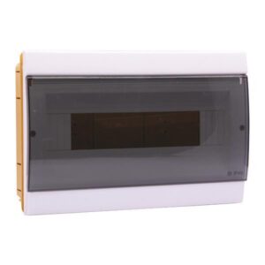 FUSE BOX FLUSH MOUNTING 12M IP40 (970.12.B) WHITE
